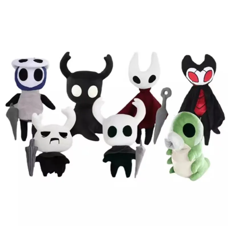 Nuevos Peluches de Hollow Knight, Muñecos de Peluche del Juego Hollow Knight, Juguetes para Niños, Regalos de Cumpleaños y Festivos para Niños