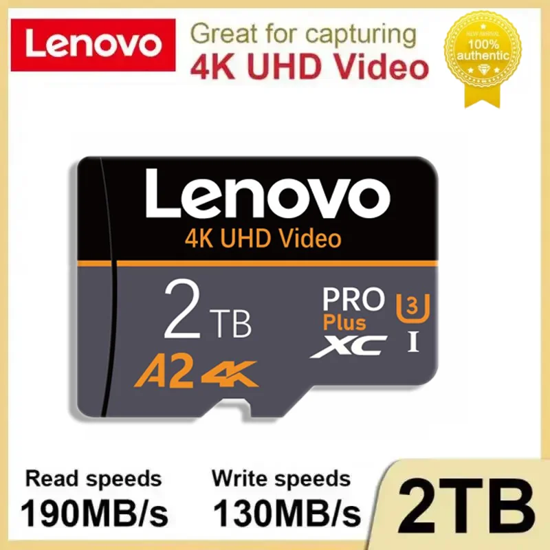 

Lenovo флэш-карта памяти 128 ГБ, класс 10, V60 TF-карта 1 ТБ, мини SD-карта 512 ГБ, высокоскоростная микро TF SD-карта 256 ГБ для Nintendo Switch