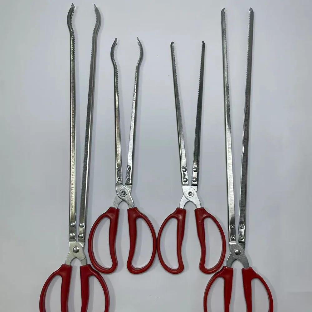 Garbage tongs, barbecue tongs, magic crab-catching tool, outdoor loach pliers, anti-slip tool, extended fish gripper, professional