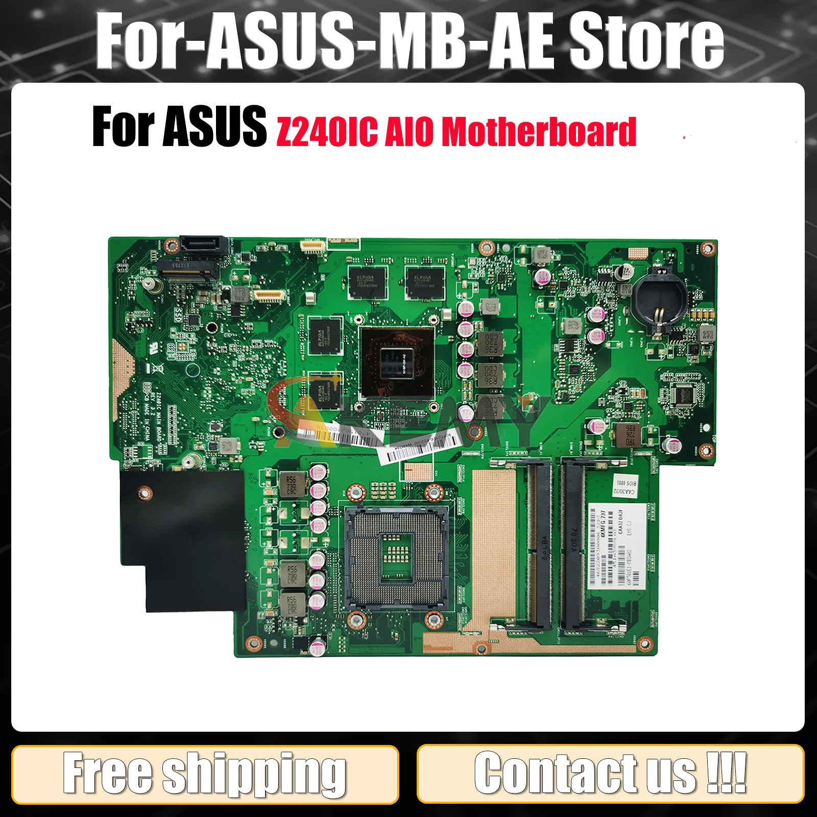 

Материнская плата Z240IC для ASUS Zen AIO Z240ICG Z240IC Z240I Z240IE Z240ICGK, материнская плата в наличии, 100% тестирование, ОК, быстрая доставка, stk