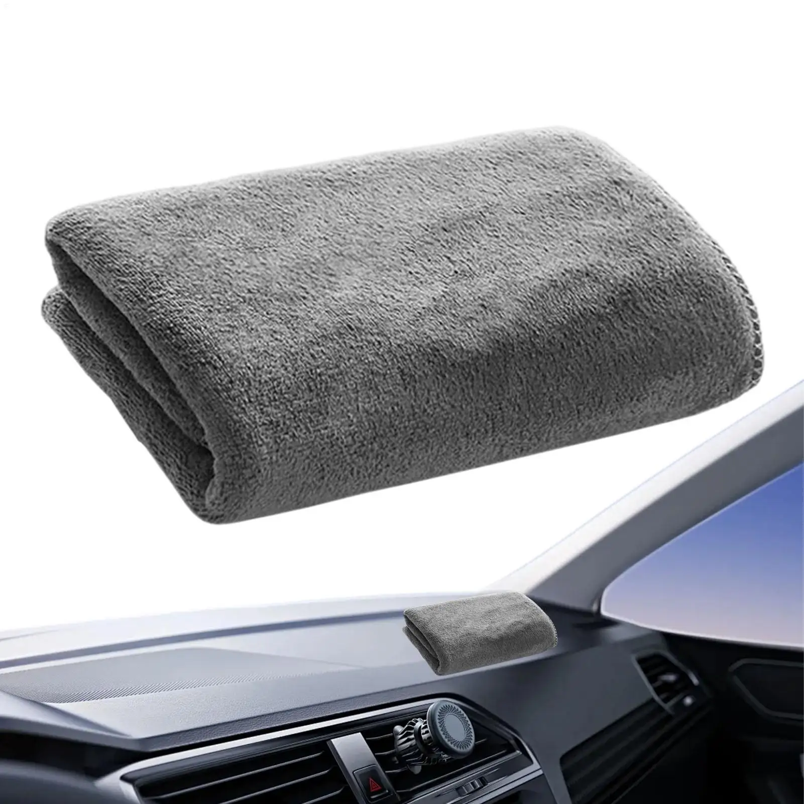 Soft Absorbent Reusable Dish Rags, Multipurpose Cleaning Cloths For Kitchen Home & Restaurant, Washable Towels Car Interior Care