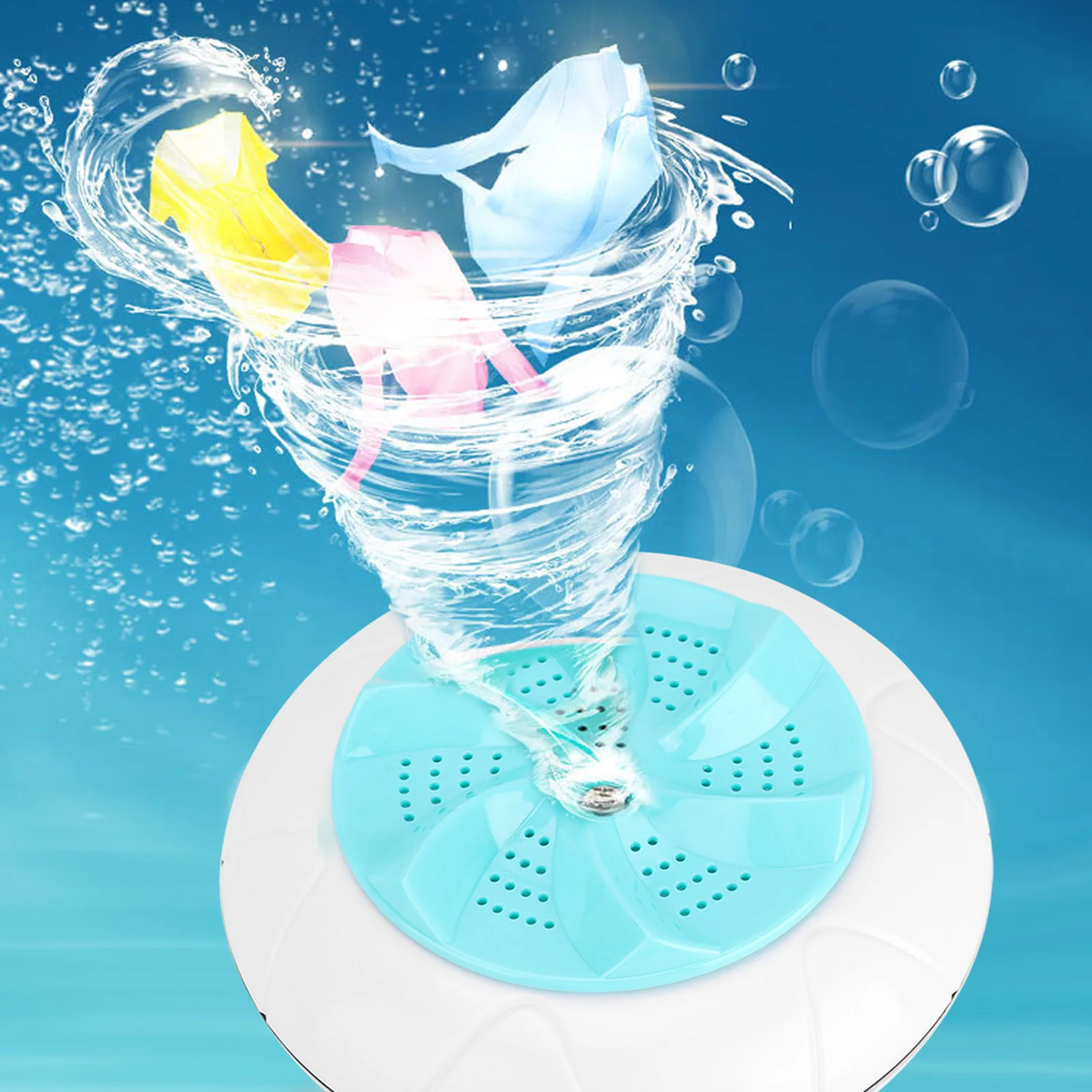 Mini Travel Portable Household Small Washing Machine Ultrasound Turbo Washer Laundry Ultrasound Turbo Washing Machine