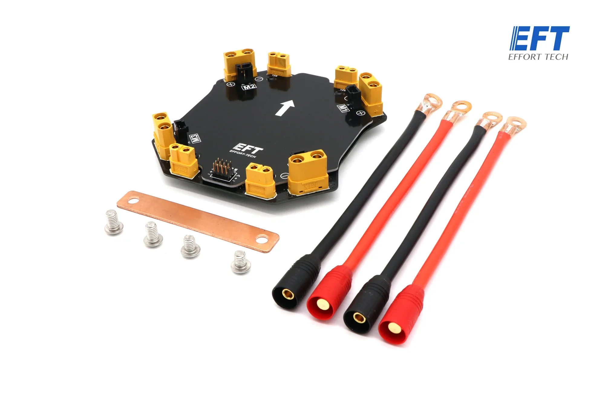 EFT E410 Frame Distribution Board High Current V4 Distributing Module AS150 Plugs For DIY Agriculture Plant Protection Drone