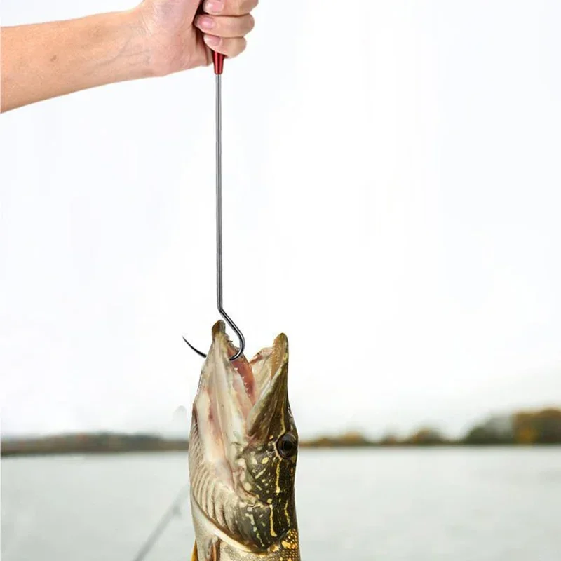 High Quality stainless steel sea fishing tool Custom size for fishing gaff 30cm  Gaff Hook for Fishing