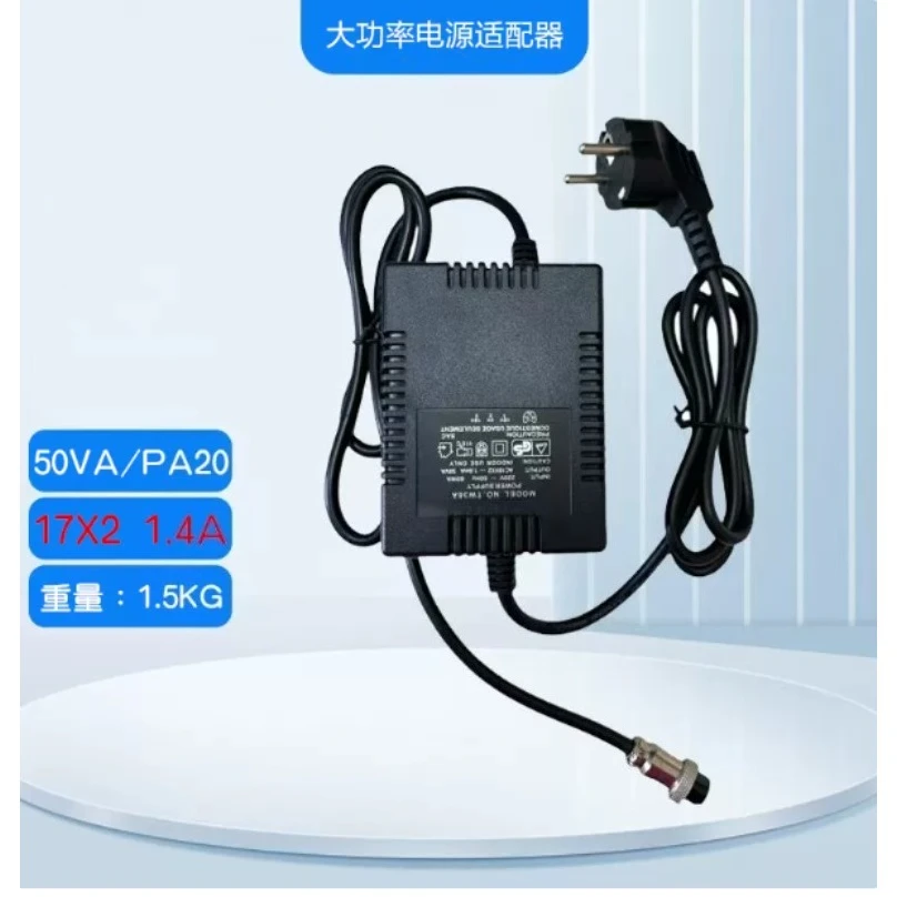 3‑Pin Mixer Power Adapter Replacement Transformer Power Supply Cord for CT F4 F7 MG Series Audio Mixing Console