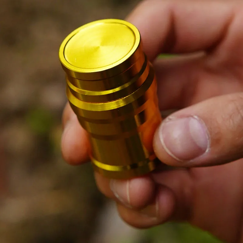 Outdoor Portable Mini Alcohol Lamp Metal Mini Heating Liquid Stove Survival Camping Hiking Excellent