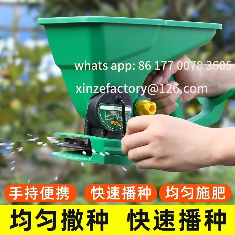 

Customizable Small Turf Seed Spreader Rapeseed Spreader Hand Fertilizer Manual Planter