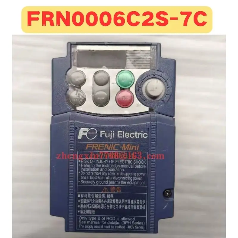 

Used Frequency Converter FRN0006C2S-7C FRN0006C2S 7C Normal Function Tested OK