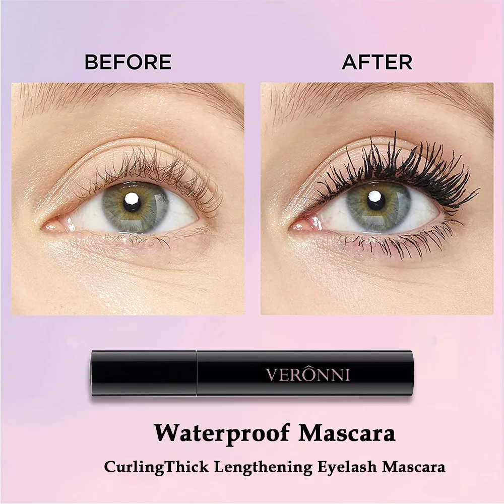 7 Color Mascara Lengthens Eyelashes Extra Volume Long Lasting Waterproof Natural Lashes Female Professional Makeup Cosmetic