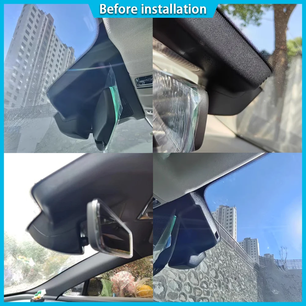 ZJCGO for Hongqi HS3 2023 2024 2025 4K DVR Dash Cam Car Camera UHD 2160P Lens 24h Parking Monitor Video Recorder Recording