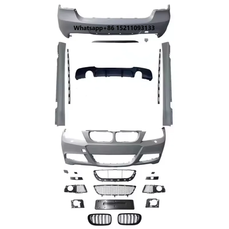 2026 New Type High Quality Car Modification M Tech M Sport Bodykit Bumper M Pack Bodykit for 3 Series E90 2005-2012 328i 330