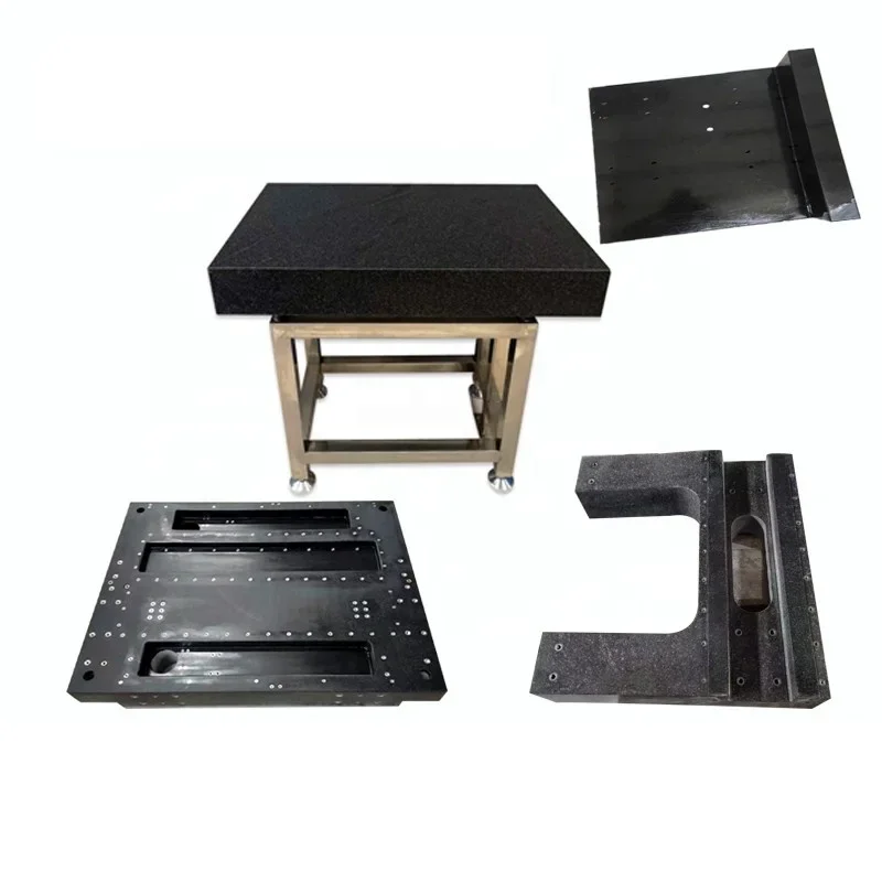 Precision Surface Plate With Stand Granite Inspection Table granite measuring table