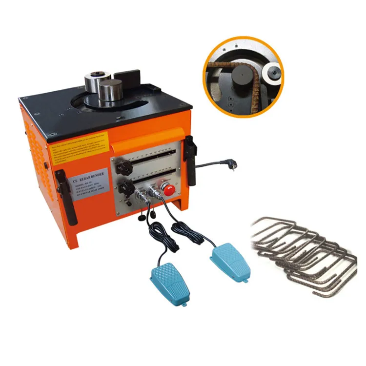 4-25mm Electric Rebar Bender RB-25 Rebar Bending Machine Made in China