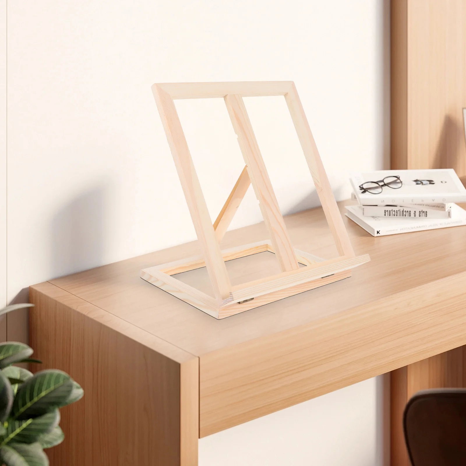 ขาตั้งวาดภาพไม้แบบพับได้สำหรับนักเรียน ปรับความสูงได้ สำหรับสีน้ำมัน สีน้ำ แข็งแรง พกพาสะดวก ใช้ตั้งโต๊ะสำหรับแสดงผลงานศิลปะ