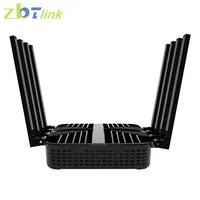 Zbtlink dual card WiFi 6 cat9 4G router 3000Mbps Wi Fi Openwrt dual card 4G 5G router external high gain WIFI antenna