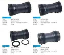 Ceramic Bottom Bracket T47 BB68/BB92 68/73MM Threaded MTB Sealed Bearings for Road Bike Bicycle Performance Upgrade