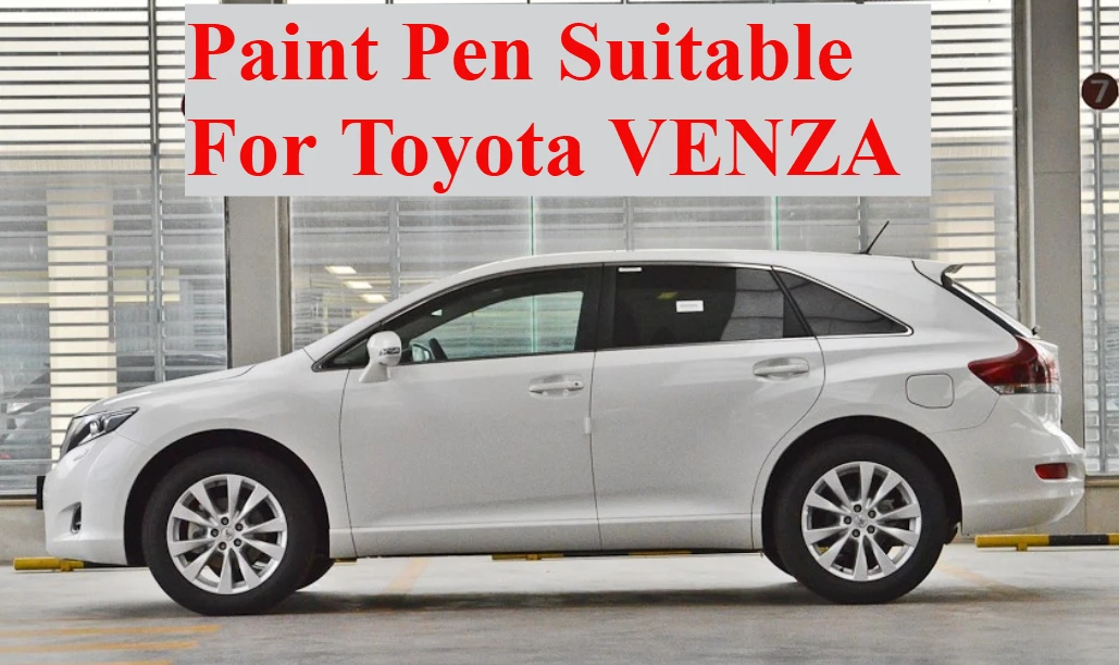 

Ручка для краски подходит для Toyota VENZA, фиксатор краски Platinum Pearl White VENZA, автомобильные принадлежности, модификация, ручка для ретуши 2 в 1, ремонт