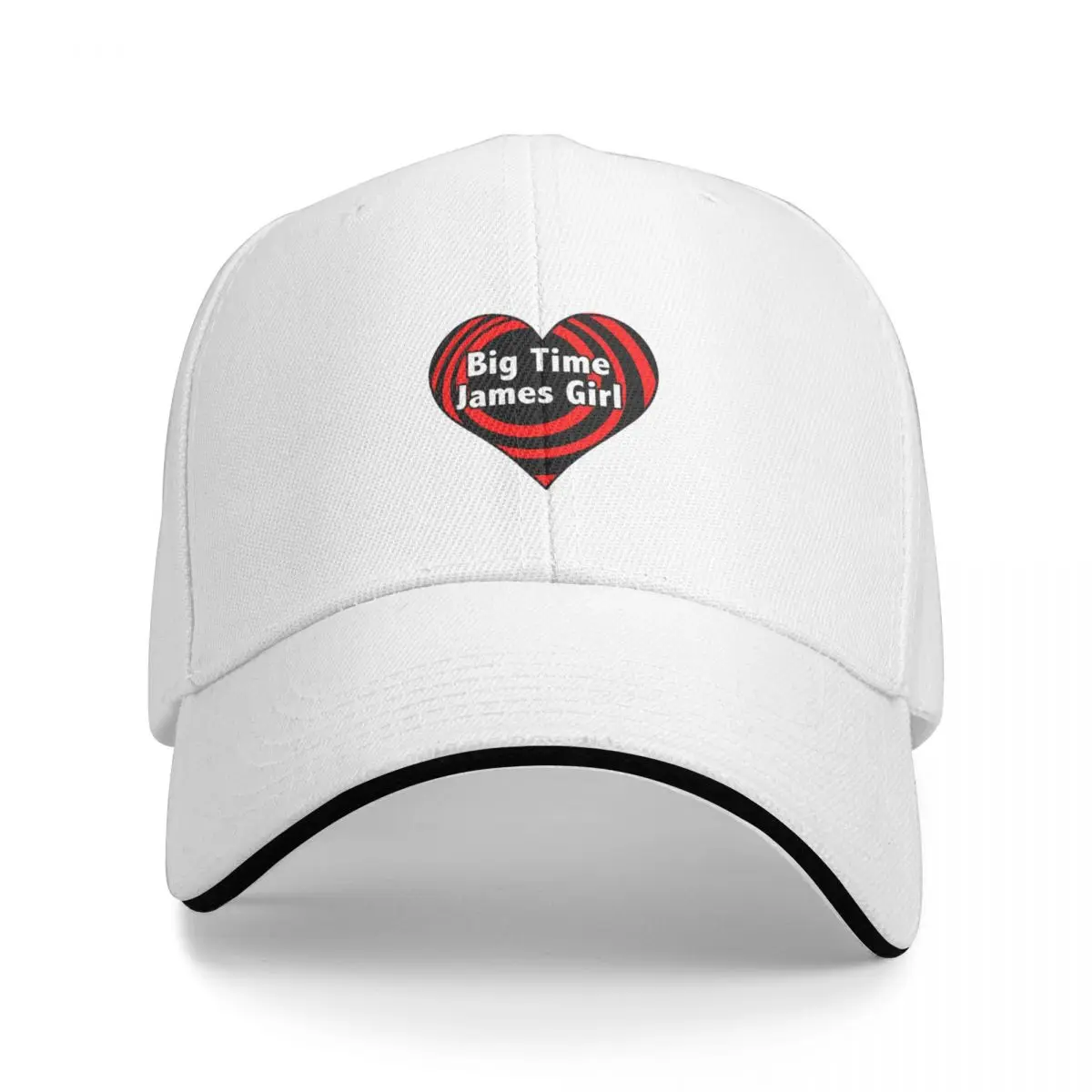 Big Time James Girl heart Baseball Cap Sun Cap Dropshipping Luxury Hat Men's Women's