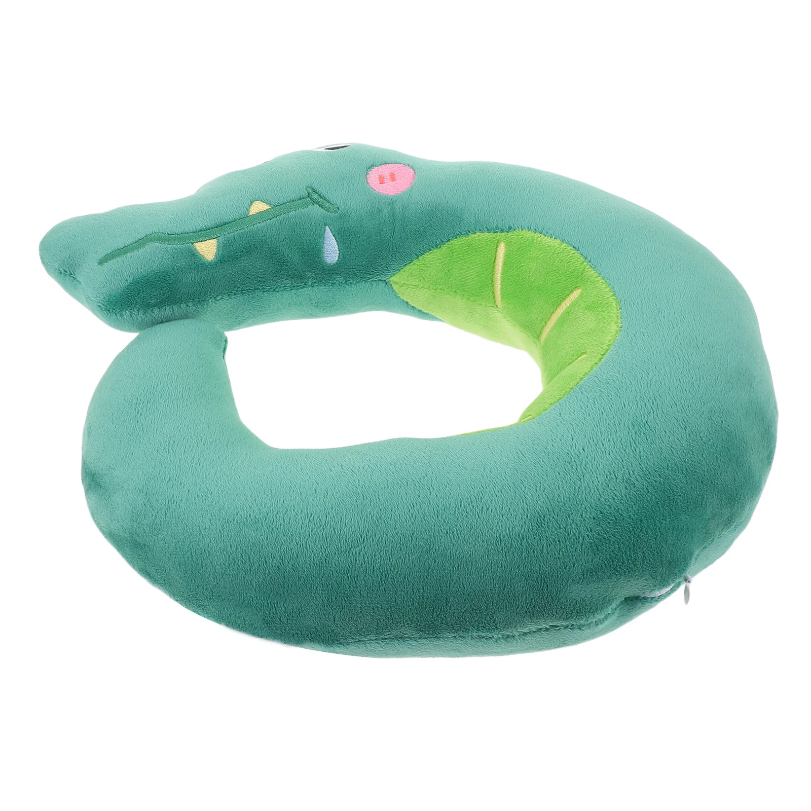 หมอนรองคอสำหรับเดินทางน่ารักสำหรับเครื่องบิน รถยนต์ บ้าน รูปทรงตัวยู ออกแบบตามหลักสรีรศาสตร์ ผ้าเนื้อนุ่ม ระบายอากาศได้ดี รองรับต้นคอ ขนาดกะทัดรัด