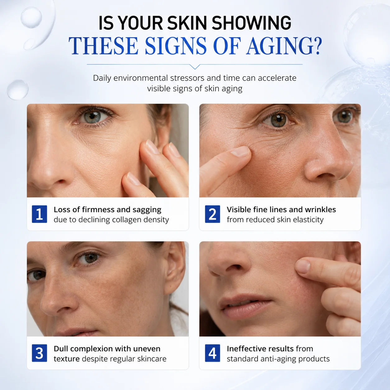 Enriched with PDRN and Copper Peptide Dual-Action Skincare Ingredients, This Product Nourishes the Skin, Improves Rough Texture,