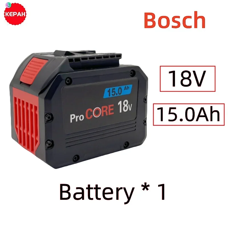 18V 15Ah 100% original Bosch rechargeable battery, suitable for tool BAT609 BAT618 GBA18V80 21700 high-power 5C power battery