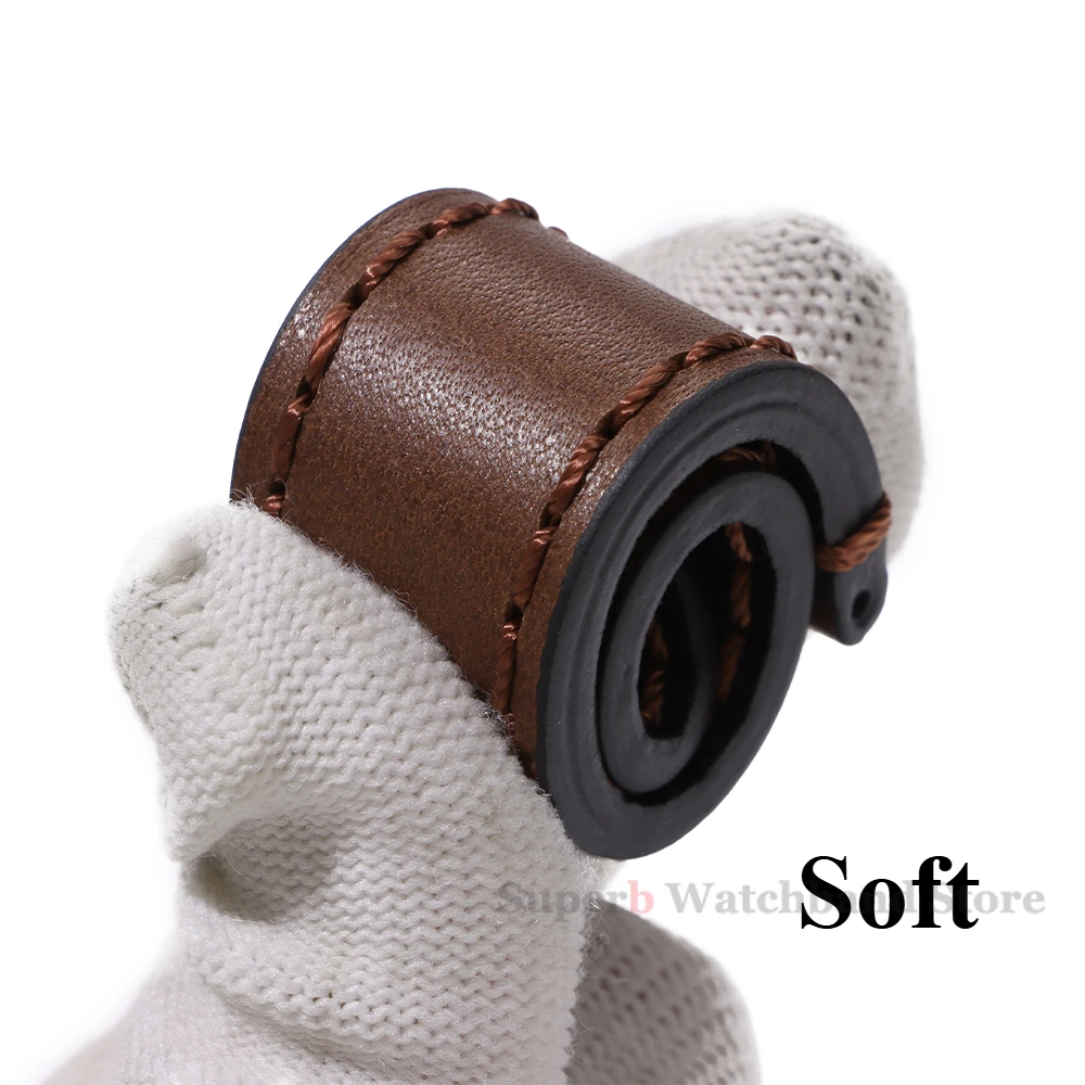 قسط خمر الجلود حزام الساعات لبانيراي 20 مللي متر 22 مللي متر 24 مللي متر الرجال الرياضة سوار لسامسونج غالاكسي ساعة 4 استبدال حزام الساعات