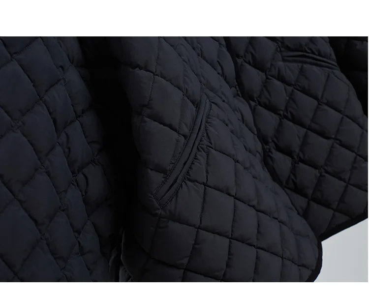 Large-Scale Turtle Back Style 90% White Duck down Lightweight Classic Quilted Pattern down Jacket 2025 Autumn Winter New Top