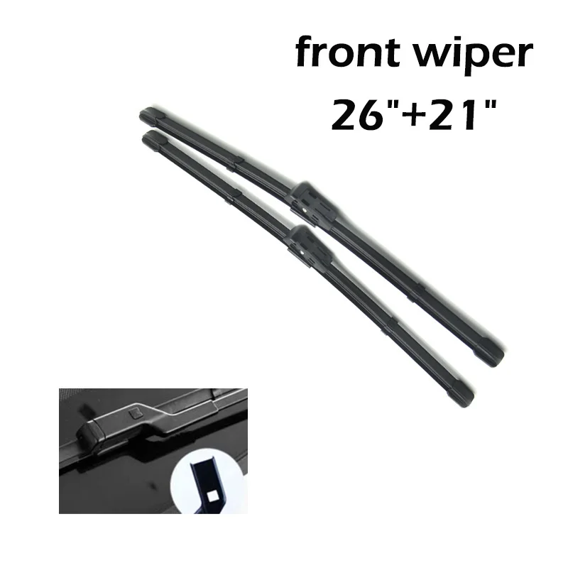 Wiper Front & Rear Wiper Blades Set For VW Tiguan MK2 2017 2018 2019 2020 Windshield Windscreen Window 26\