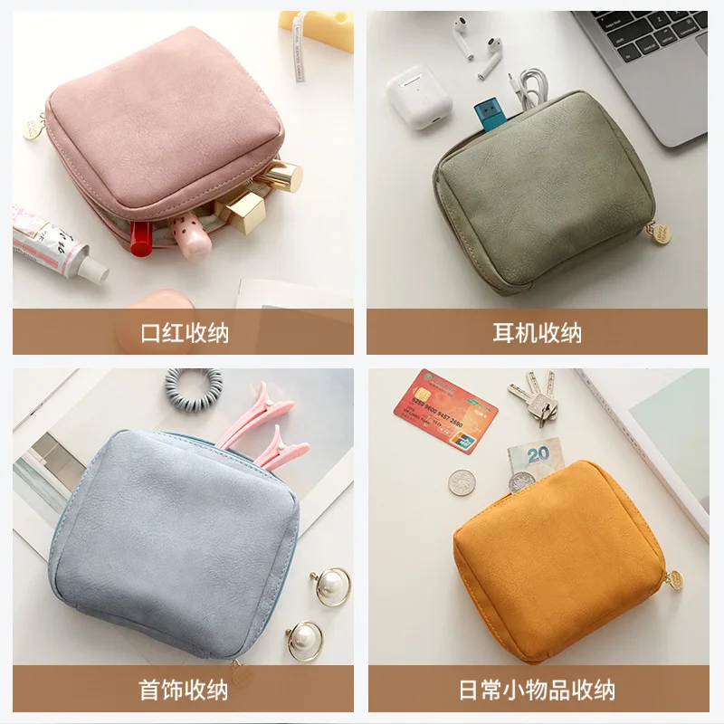Bolsa de embalagem de armazenamento de guardanapo sanitário, menstruação adolescente, menstruação, portátil, pequena bolsa de tampão