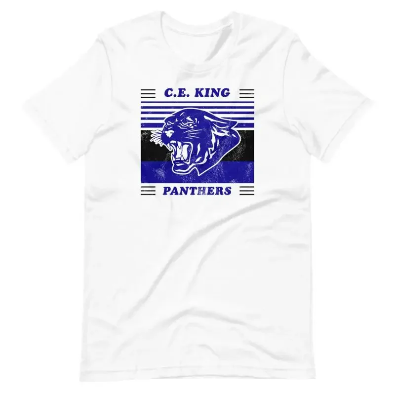 C E King Panthers High School T-Shirt