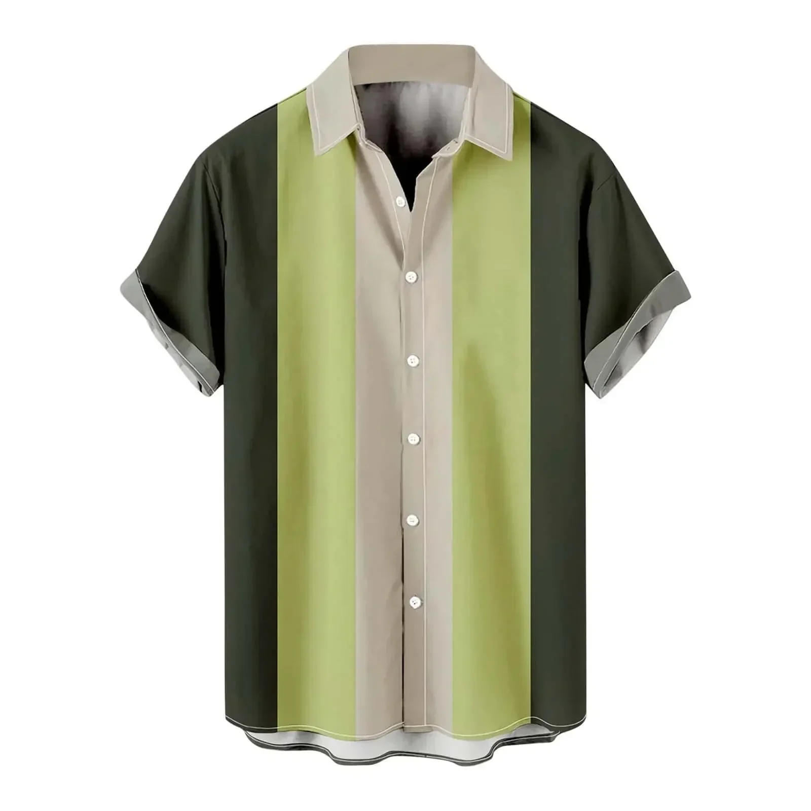 

Tailored Suits Short Sleeves Fashion Button-Down Party Shirts