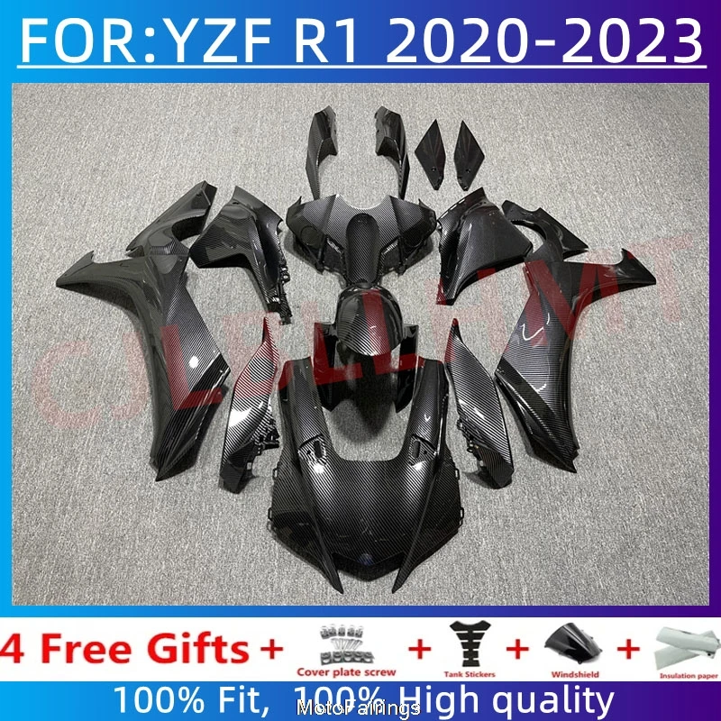 

Motorcycle Injection full Fairing Kit fit For YZF R1 2020 2021 2022 YFZ-R1 20 21 22 Bodywork Fairings carbon fiber paint