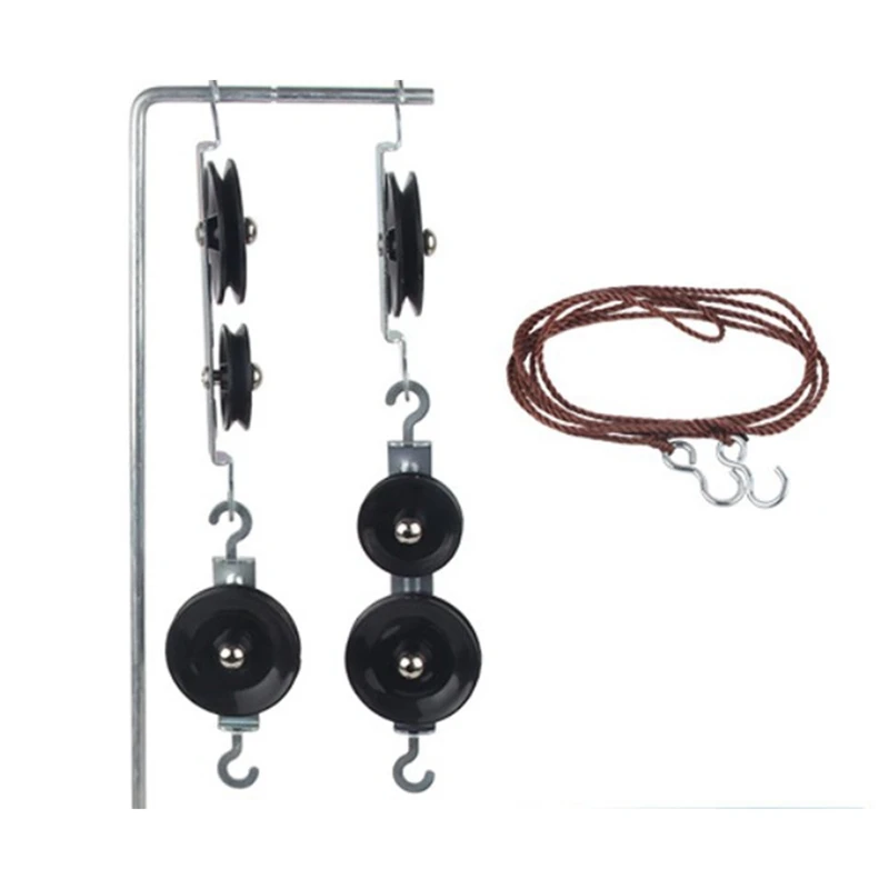 Spring Dynamometer Balance Physics Experiments Spring Balance Bar Hook Code Mechanics Of Machinery Pulley Block Set