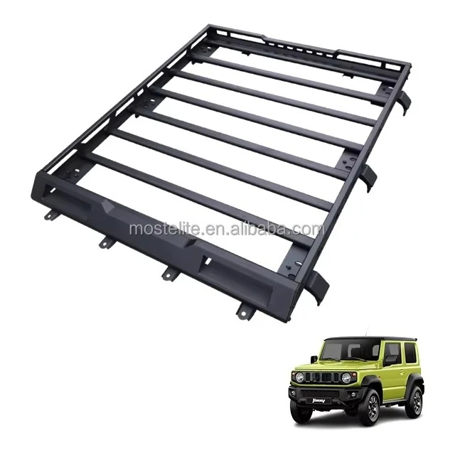 

Good Price Steel Body Parts Roof Top Cargo Carrier Luggage Carrier Car Roof Rack For Suzuki Jimny Accessories JB64 JB74