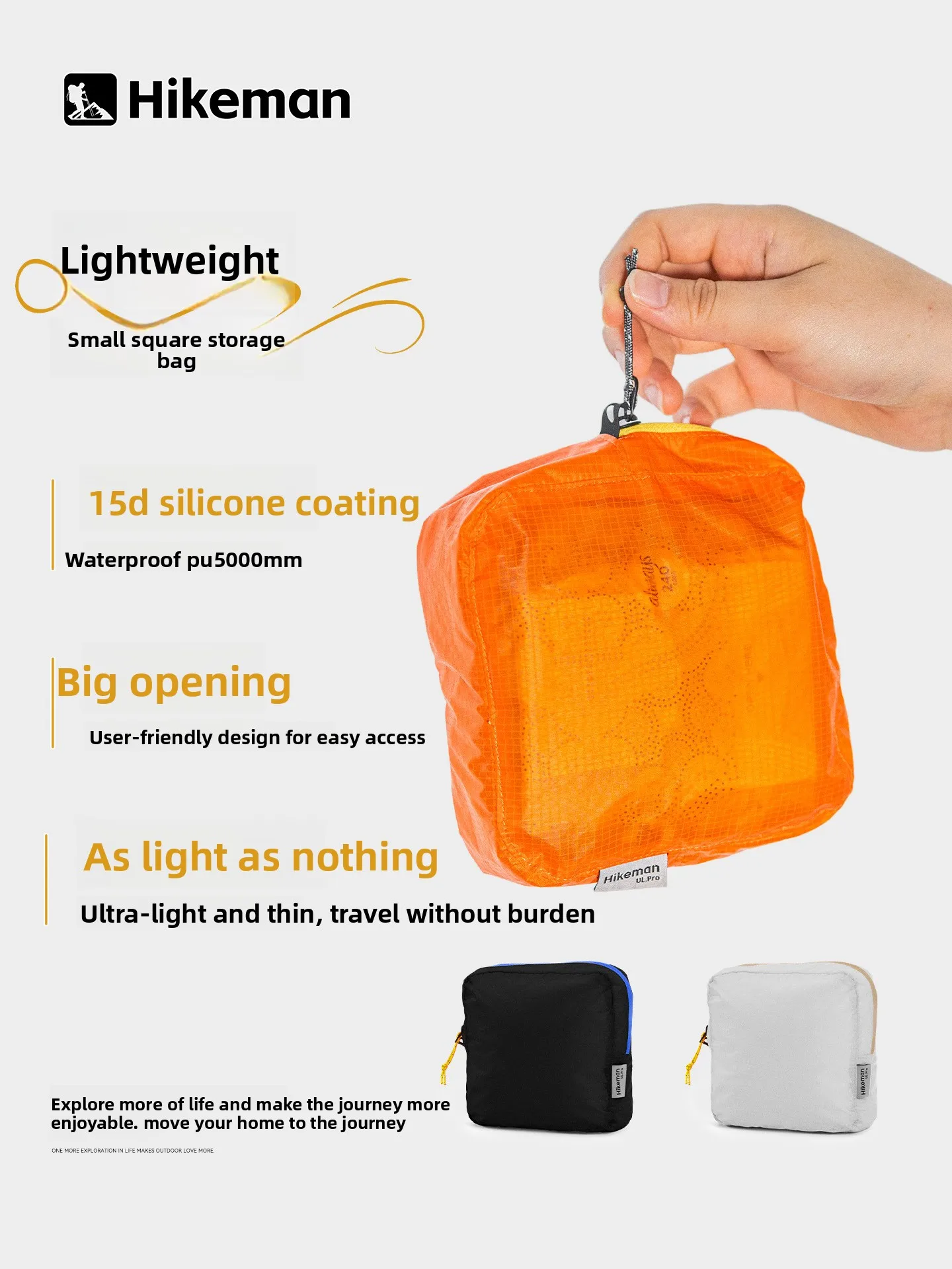 Waterproof Travel Pouch for Sanitary Napkins and Personal Items, Portable Organizer Bag for Camping and Business Trips, Light