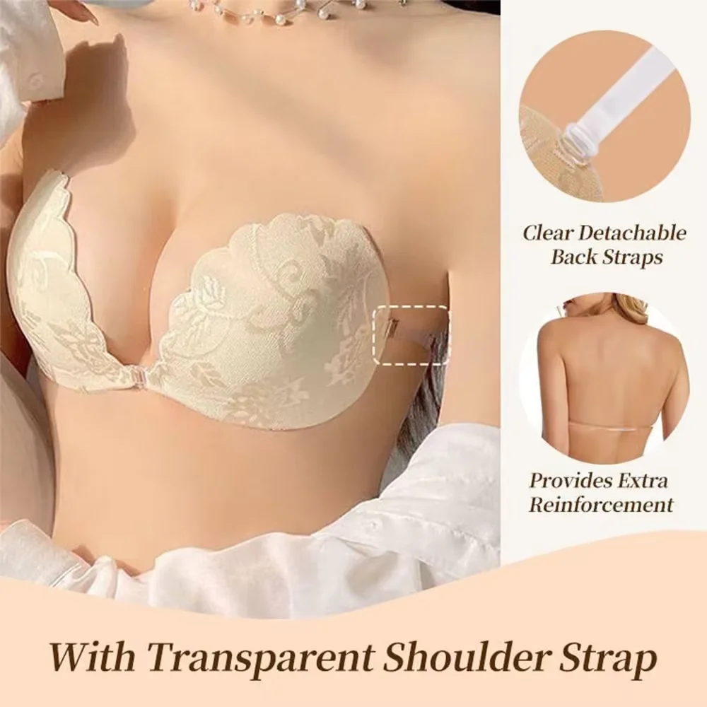 บราติดกาวลูกไม้แบบสแกลลอป, บรา - Nipple Cover Pasties บทวิจารณ์และราคา