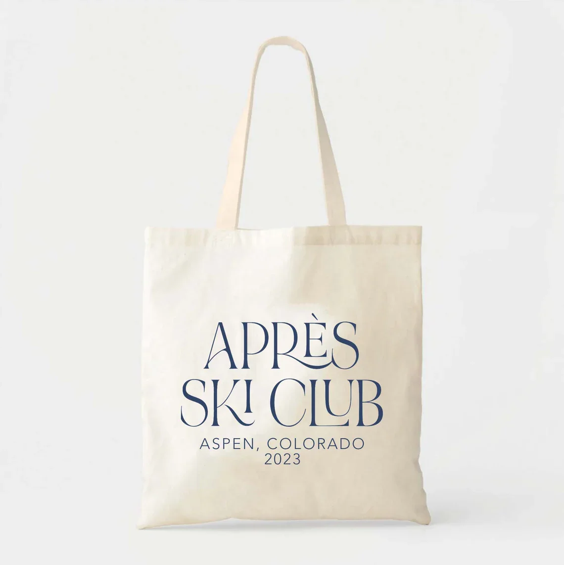 Apres Ski Tote - Mountain Welcome Tote - Altitude Kit - Ski Mountain Favor Bags - Winter Sports - Ski Weekend Gift Bag - Winter