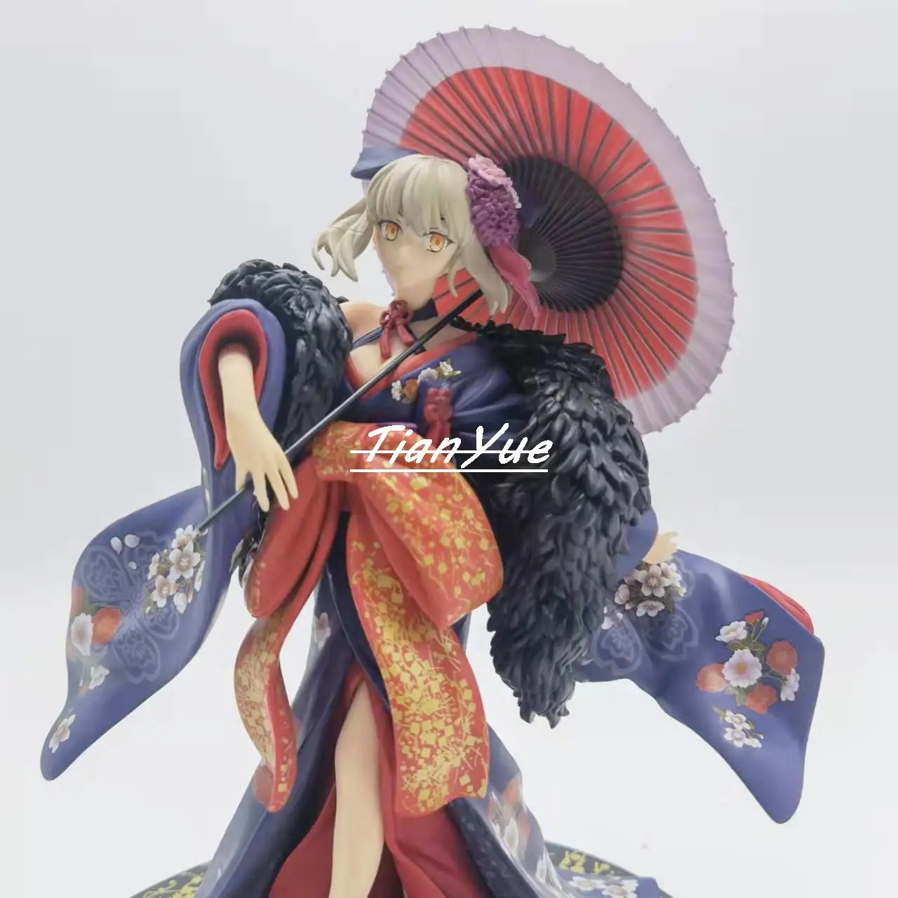 

Аниме ALTER Fate Stay Night Saber Oiran Kimono Ver. Фигурка из ПВХ, игрушки 27 см