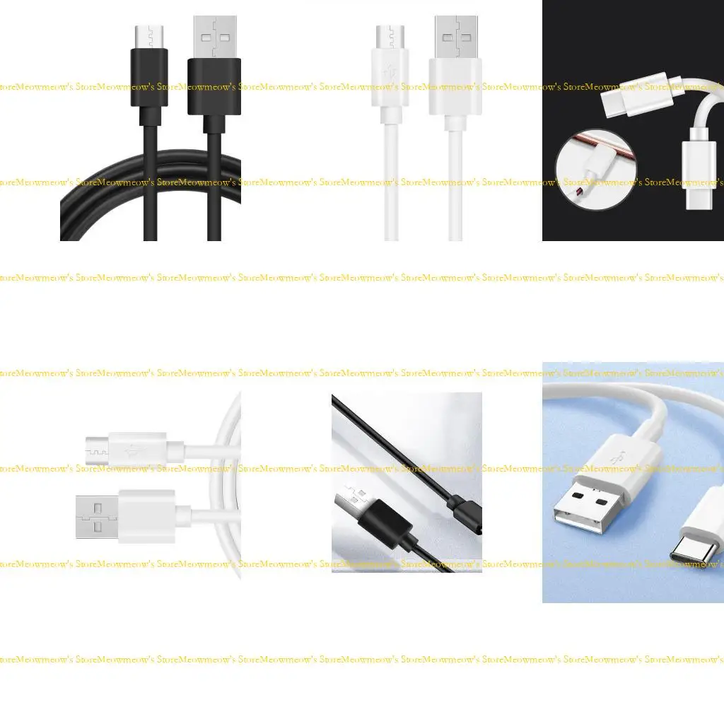 W91A USB에서 USB C 케이블 유형 C에서 USB 케이블 타입 S24 S23 S22 S20 용 빠른 충전 케이블