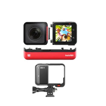 كاميرا Insta360 ONE RS الأصلية الجديدة كلياً - كاميرا أكشن مقاومة للماء بدقة 4K بمعدل 60 إطارًا في الثانية، وكاميرا 360 درجة بدقة 5.7K، وعدسة مزدوجة/360 درجة/إصدار 4K 10 best sales كاميرا إنستا 360 وان آر إس 1 بوصة - №2