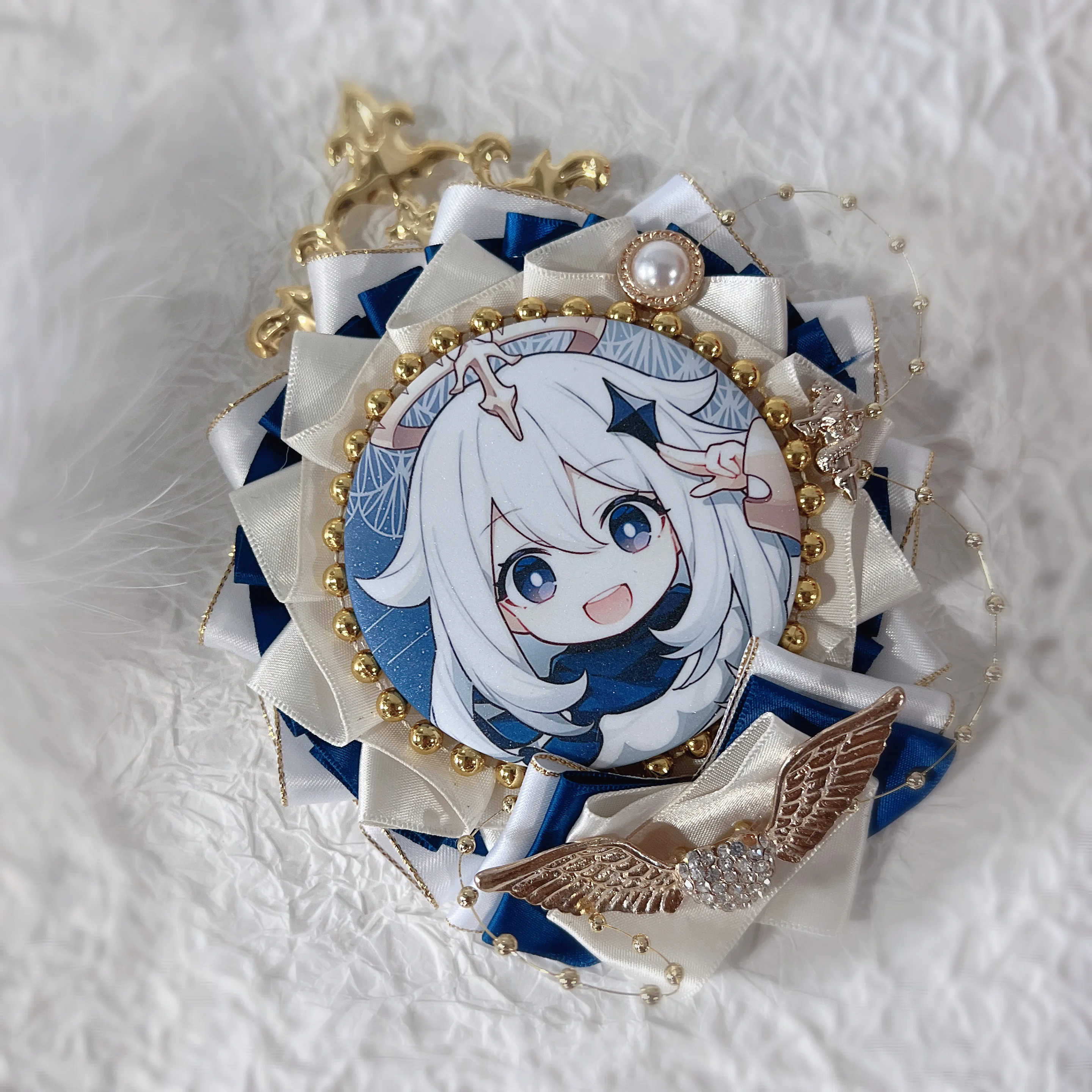 Ita Bag Pins Anime Badge Holder for Ita Bag Pins Display Handmade Ita Bag Decorate for 58-75mm Badges Girls Bag Accessories