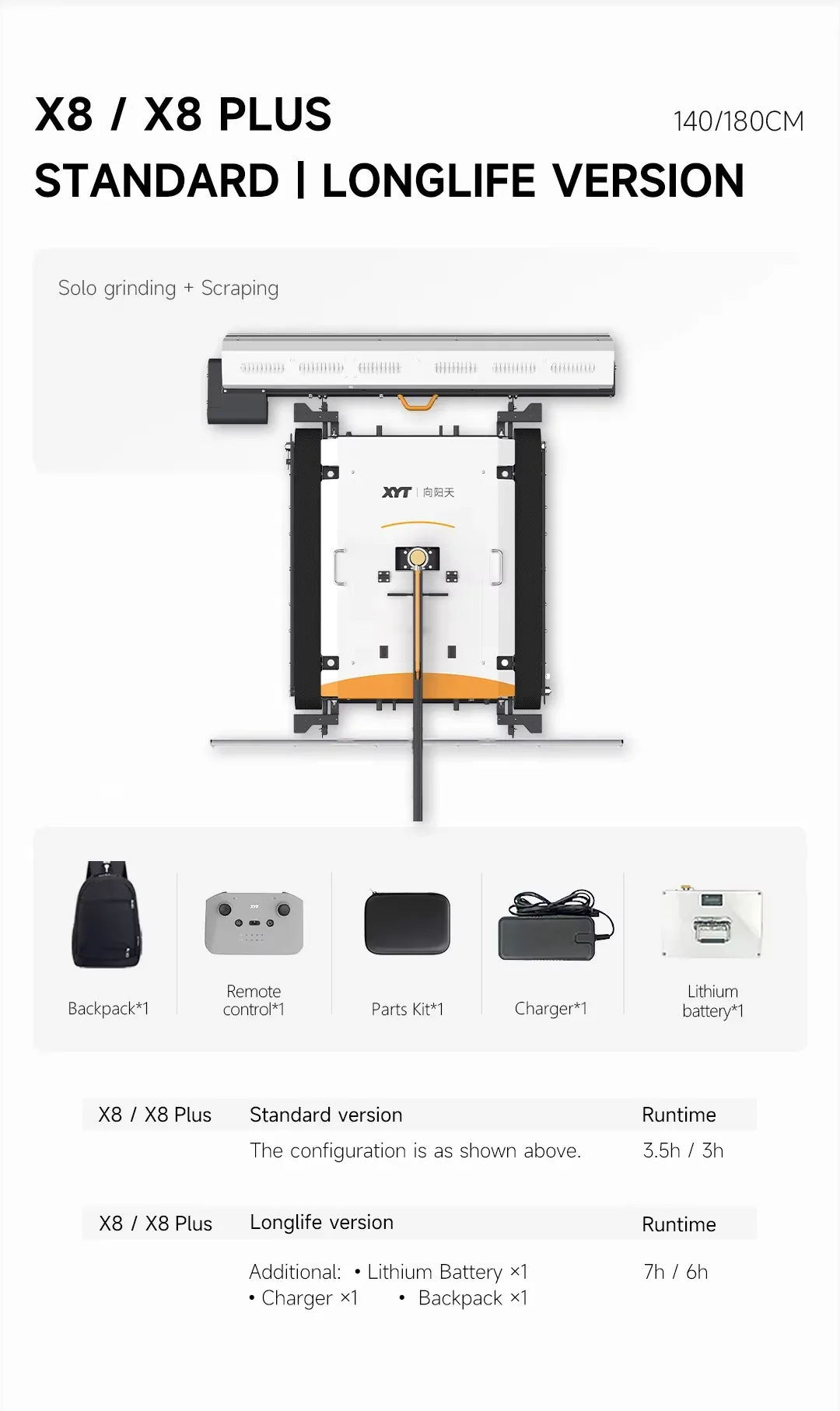 X8 Intelligent Automatic Photovoltaic Solar Panel Cleaning Robot Equipment