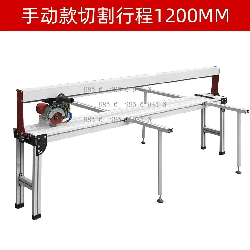 1250MM-1850MM Ceramic Tile Cutter, 2300W Automatic Push Knife for Chamfering & Slotting