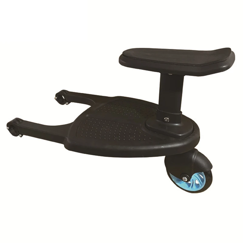 Baby Stroller Wheeled Board Kids Wheel Board Stroller Step Stand Ride On Boards Plate Detachable Seat