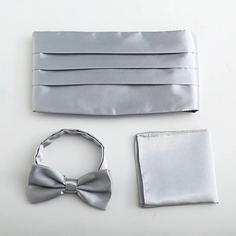 Handmade Satin Bow Tie for Men - Luxury Tuxedo Accessories for Grooms & Bridal Party, Adjustable Slim Fit, Vintage Style