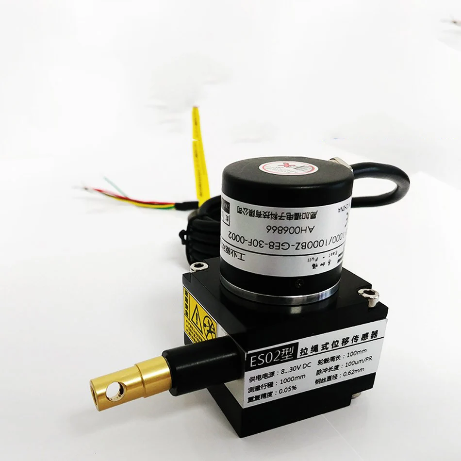 Cable Encoder Display + Es02 Cable Displacement Sensor Cable Encoder Linear Electronic Ruler 400 pulse