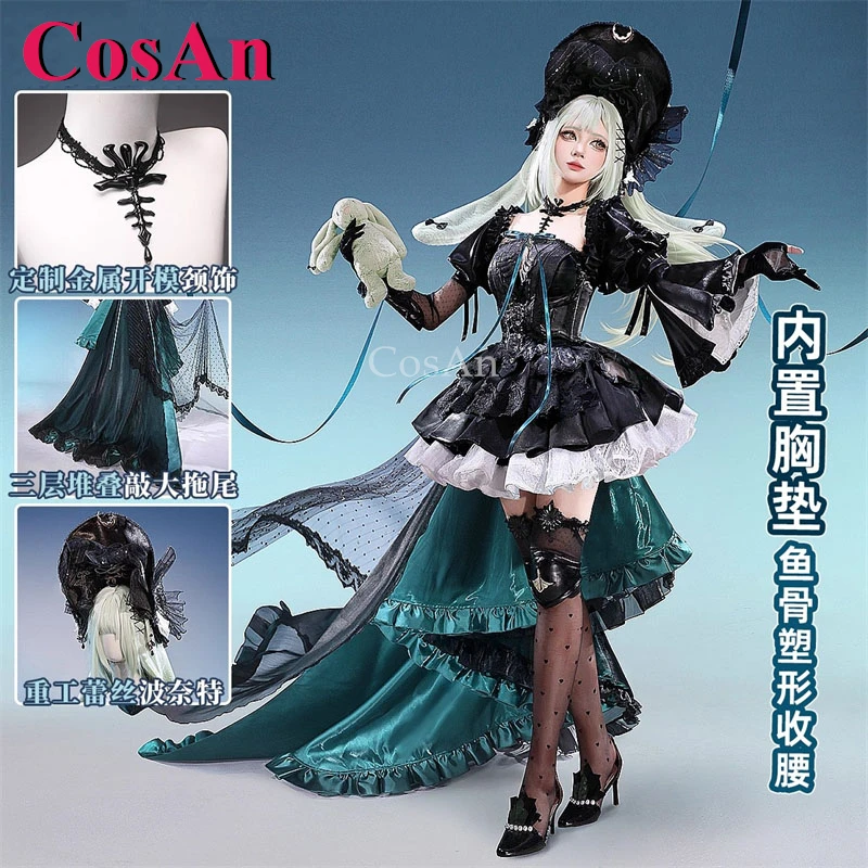 أزياء كوسان لعبة فرسان واكابا موتسومي التأثيرية مصممة بشكل مشترك فستان أنيق رائع ملابس لعب الأدوار في الهالوين