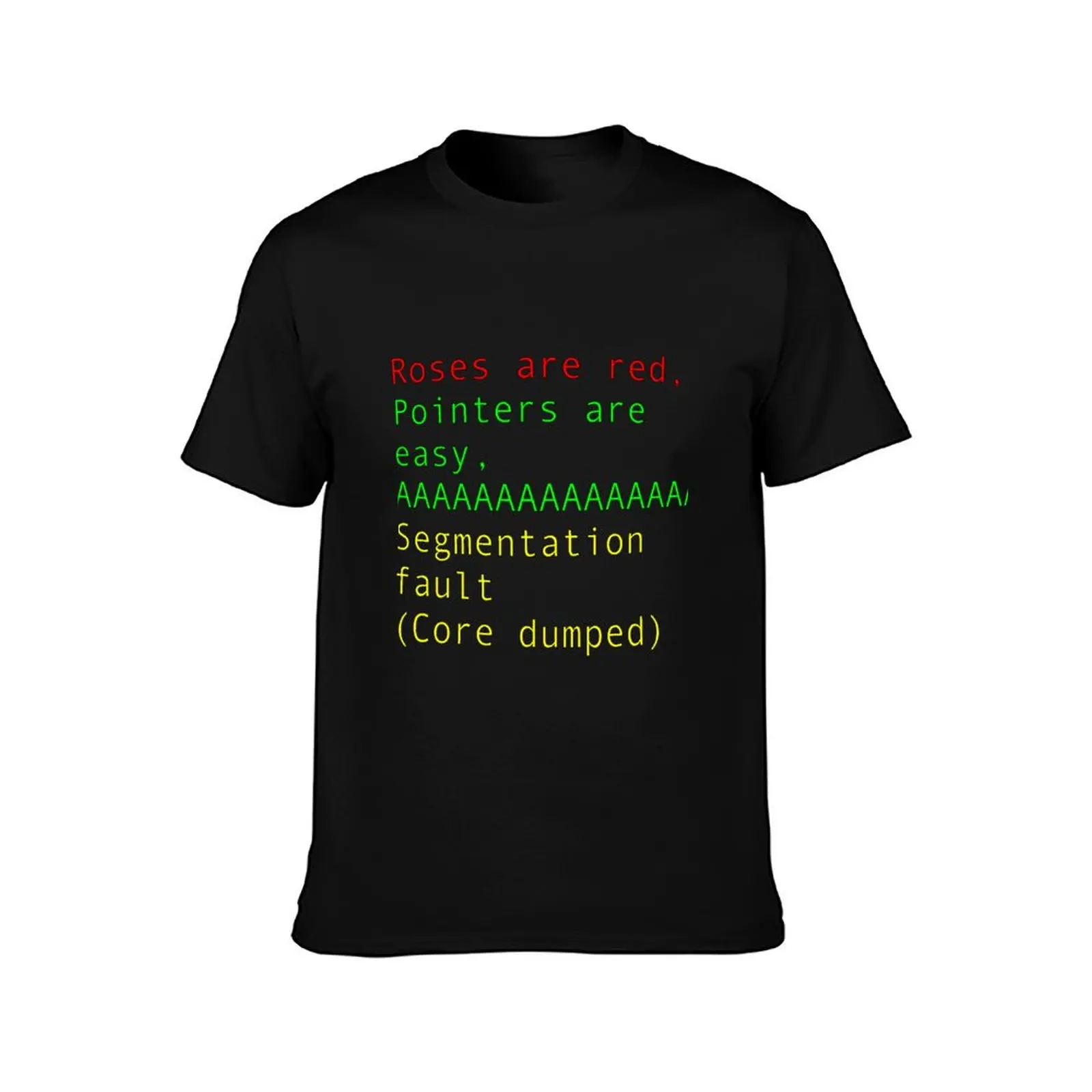 Segmentation Fault T-Shirt Urban Casual Loose Fit Tee T-Shirt