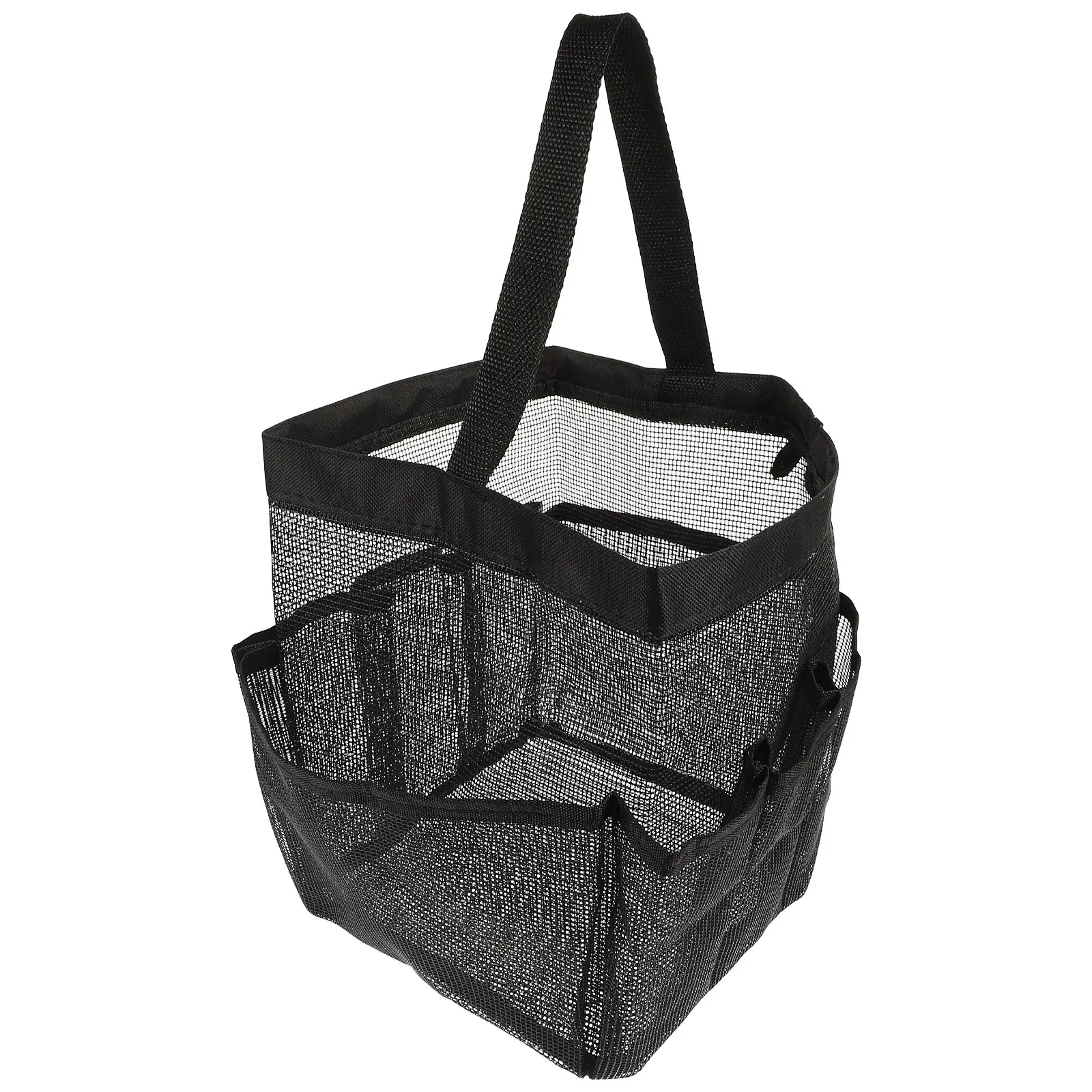 

Портативная складная сетчатая сумка для душа, вместительный органайзер для туалетных принадлежностей для путешествий, пляжа, спортзала, кемпинга, быстросохнущая, для мелочей