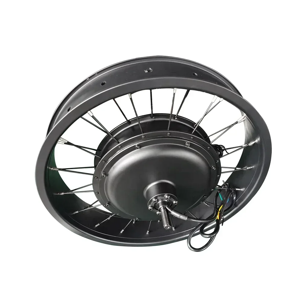 20 Inch 2000w 3000w 5000w 100km/h High Speed Hub Motor With 20*4.0 Fat Tire